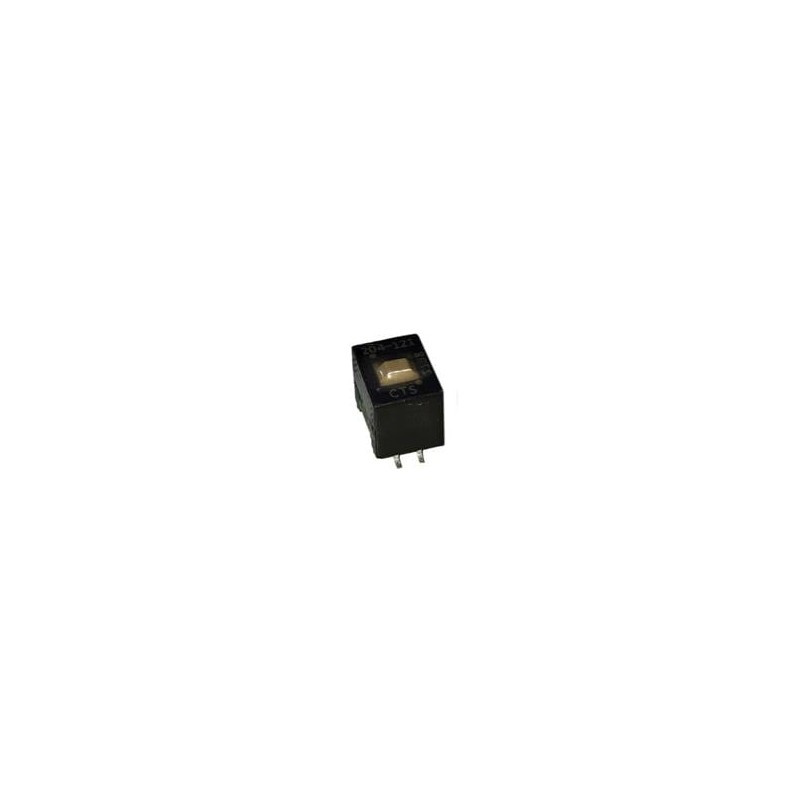 1 pcs : 204-121ST - DIP Switches/SIP Switches 1 switch section SPST