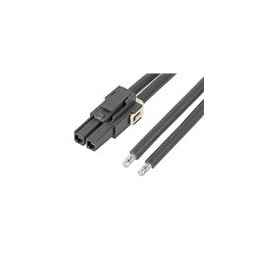1 pcs : 216401-1023 - Rectangular Cable Assemblies Mega-Fit SR R-S 2Ckt 600mm Cable