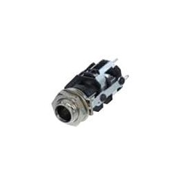 1 pcs : RJ5VM - Phone Connectors REAN 1/4 VT jack TRS w/o switchingcontac