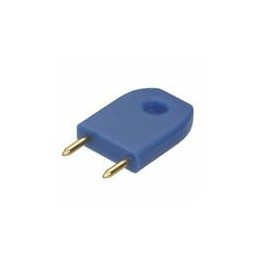 1 pcs : D3087-97 - Circuit Board Hardware - PCB SHORTING LINK PLUG BLUE INSULATED