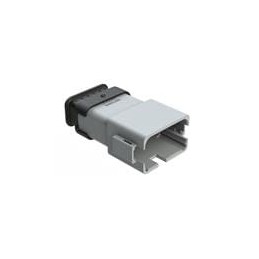 1 pcs : AT04-12PA-SR2GY - Automotive Connectors 12P KEYED STRAIN RELIEF EC