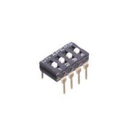 1 pcs : NDI04HV - DIP Switches/SIP Switches DIP SWITCH ND STANDARD