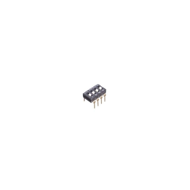 1 pcs : NDI04HV - DIP Switches/SIP Switches DIP SWITCH ND STANDARD