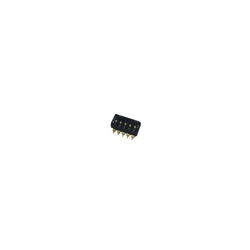 1 pcs : 219G-6LPSTRF - DIP Switches/SIP Switches 6 pos low profile (flush) top tape seal ship at off pos SMD DIP with gold term