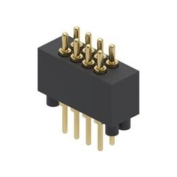 1 pcs : 855-22-008-10-001101 - Headers & Wire Housings 8P 2R THRU-HOLE .350 HEIGHT CONN