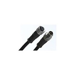 1 pcs : 1200878258 - Sensor Cables / Actuator Cables NC-3P-FE/MM-ST/ST-1M-PVC-NUT-0.25