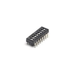 1 pcs : ADF06T04 - DIP Switches/SIP Switches SW DIP SPST FLUSH 6POS T/H