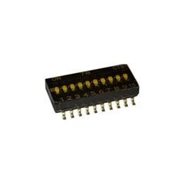 1 pcs : 218-10LPSTR - DIP Switches/SIP Switches 10 switch sections SPST