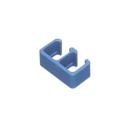 1 pcs : F718197201 - Fibre Optic Connectors LC duplex removable clip Blue