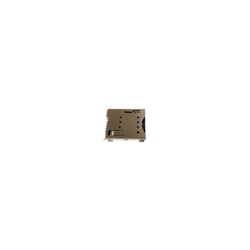 1 pcs : MSCCP-D-06-SG-SW-T/R - SIMM Connectors MINI SIM CARD CONNECTOR