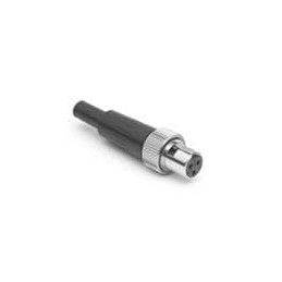 1 pcs : AG4FL - XLR Connectors 4 Pole Mini XLR Chassis Mount G Type Female Stamped Contacts Nickel Finish