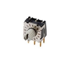1 pcs : RDS-16S-74R45A-254-D - DIP Switches/SIP Switches Rotary DIP Switch, 7.4mm, 4.5mm actuator, 16 pos, Rt ang, 2.54mm pitch,