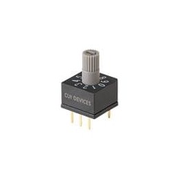 1 pcs : RDS7-10S-1065-73-D-67 - DIP Switches/SIP Switches 10 Position Through Hole 2.54 mm Pitch IP67 7.3 mm Actuator