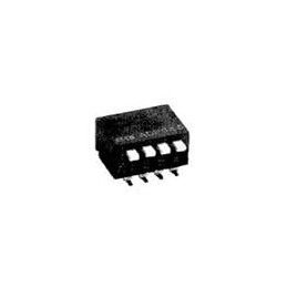 1 pcs : ADP04S04 - DIP Switches/SIP Switches SPST 4P PIANO SMT DIP SWITCH