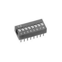 1 pcs : DS10 - DIP Switches/SIP Switches 10POS SPST 0.05A 24V