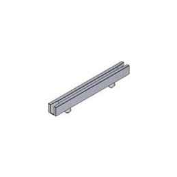 1 pcs : DC-450-CI - Circuit Board Hardware - PCB Grip-O-Gide 4.5in Nylon Black 94V-0