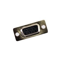 1 pcs : 173113-0059 - D-Sub High Density Connectors 15P HIGH DENSITY SKT SOLDER POT CONTACT