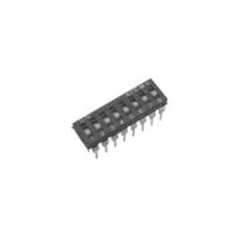 1 pcs : NDIR08ST - DIP Switches/SIP Switches 1/2 Pitch DIP Switch