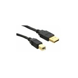 1 pcs : CABLE-USB-AB - USB Cables / IEEE 1394 Cables USB 2.0 A To B Cable, Length 1m