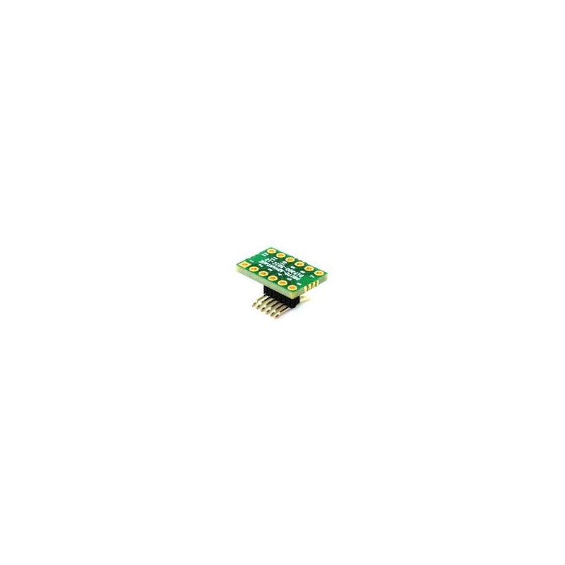 1 pcs : DIP300-SOIC-12W - IC & Component Sockets DIP-12 (0.3' width, 0.1' pitch) to SOIC-12 Wide (1.27mm pitch, 300 mil body) Ad