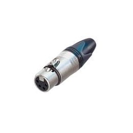 1 pcs : NC4FXX - XLR Connectors 4P FEM NICKEL HOUSE SILVER CONTACTS