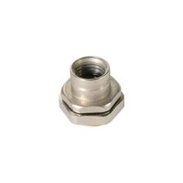 1 pcs : 21023012002 - Circular Metric Connectors M8 Housing Female front mounting M10x1 w/o locknut