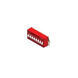 1 pcs : NDA-08TV - DIP Switches/SIP Switches RA Dip Switch 8 Position