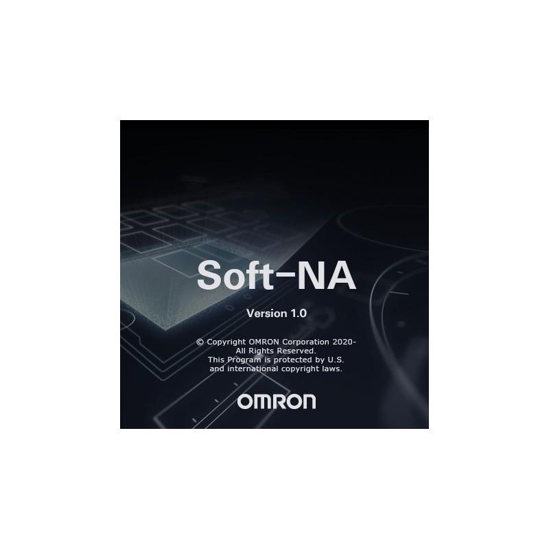 1 pcs - Omron Programming Software 1 For Use With HMI NA Series