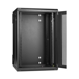 1 pcs - StarTech.com Black 18U Server Rack , 610 x 904 x 551mm