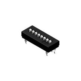 1 pcs : TDS-08-V - DIP Switches/SIP Switches TRI-STATE 8 POS