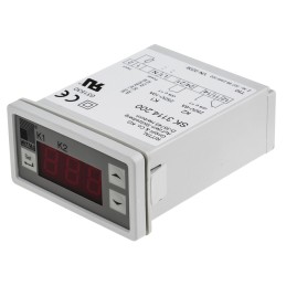 1 pcs - Rittal SK Changeover Enclosure Thermostat, 24 V dc, 230 V ac, +5 - +55 °C