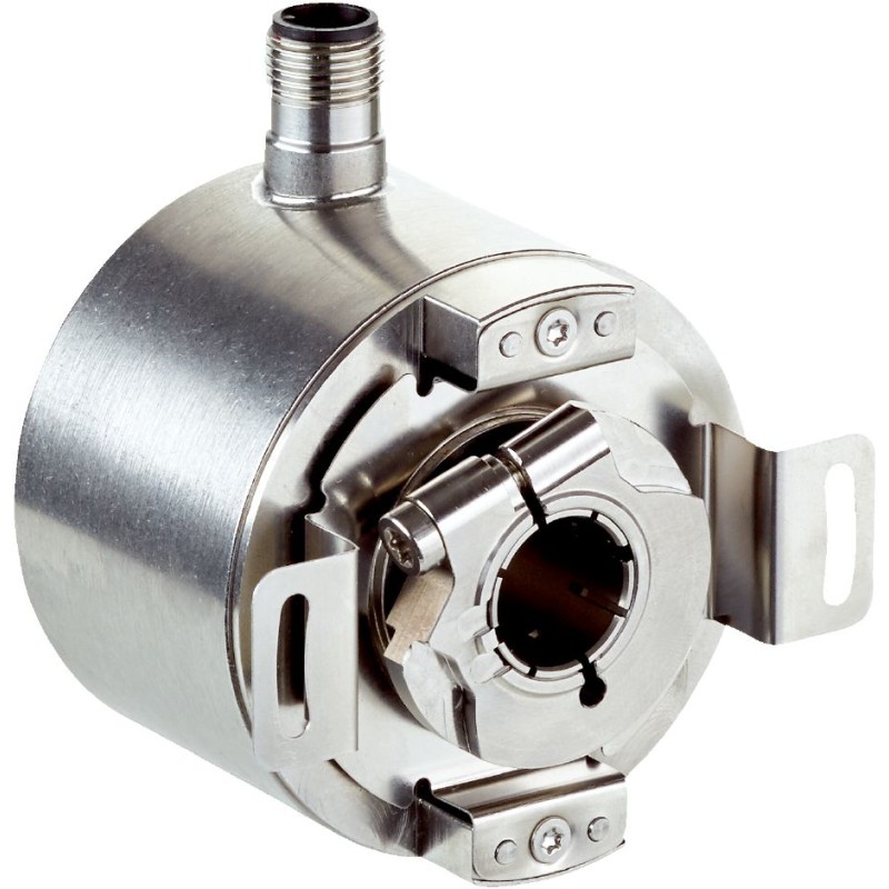 1 pcs - Sick DFS60 Inox Series Incremental Incremental Encoder, 65536ppr ppr, TTL/HTL Signal, Blind Hollow Type, 1/8in Shaft