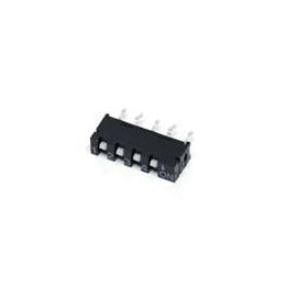 1 pcs : SIP-04T-V - DIP Switches/SIP Switches Dip switch Single In Line