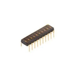 1 pcs : GDS1004 - DIP Switches/SIP Switches DIP SW,SLIDE,T/H