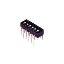 1 pcs : A6DR-6100 - DIP Switches/SIP Switches 6 PIN SEALD SIDE ACT