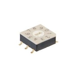 1 pcs : FD02FR10P - DIP Switches/SIP Switches SWITCH ROTARY