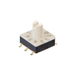 1 pcs : FD02KR10P - DIP Switches/SIP Switches SWITCH ROTARY
