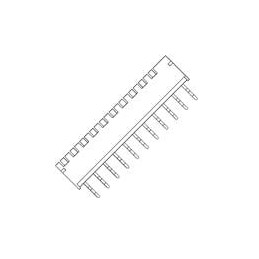1 pcs : STV08 - DIP Switches/SIP Switches 8 POS SIP SWITCH
