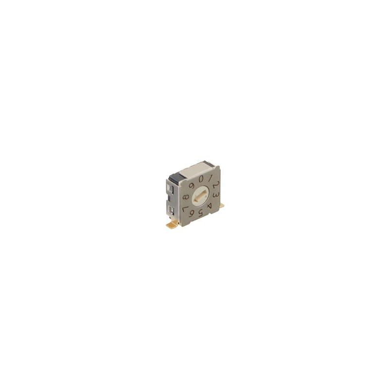 1 pcs : FD02FC10H - DIP Switches/SIP Switches SWITCH ROTARY