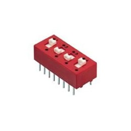 1 pcs : 78J02ST - DIP Switches/SIP Switches ASM,SP/DT 2SLD SJ S,LF