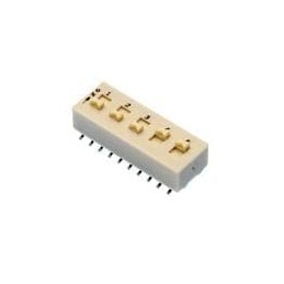 1 pcs : 78HJ03GWT - DIP Switches/SIP Switches DIP Switch SPDT Slide GullWing 3 Pos