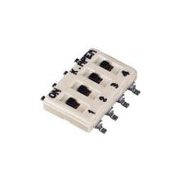 1 pcs : IKN0403000 - DIP Switches/SIP Switches IC tubes surface mount dip 4 pos.