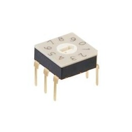 1 pcs : FD01FR10P - DIP Switches/SIP Switches SWITCH ROTARY