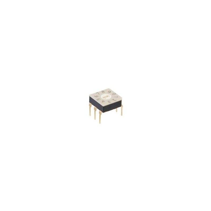 1 pcs : FD01FR10P - DIP Switches/SIP Switches SWITCH ROTARY