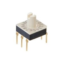1 pcs : FD01KR16P - DIP Switches/SIP Switches SWITCH ROTARY