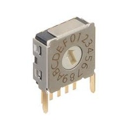 1 pcs : FD01FC16H - DIP Switches/SIP Switches SWITCH ROTARY