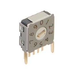 1 pcs : FD01FC10H - DIP Switches/SIP Switches SWITCH ROTARY