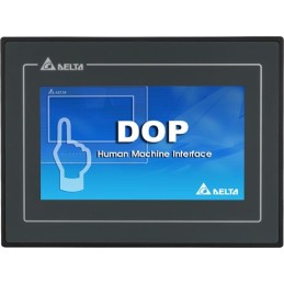 1 pcs - Delta Electronics DOP Series HMI Touch Screen HMI - 7 in, TFT LCD Display, 800 x 480pixels