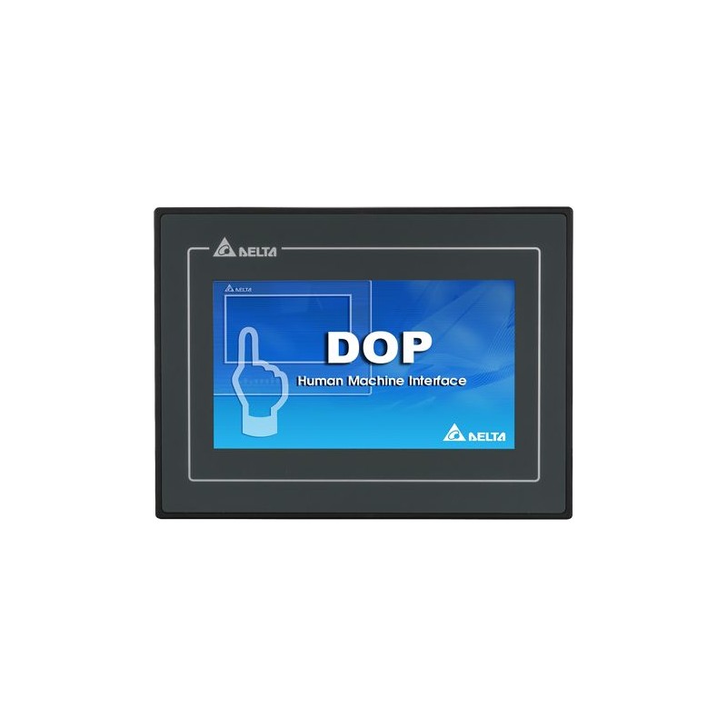1 pcs - Delta Electronics DOP Series HMI Touch Screen HMI - 7 in, TFT LCD Display, 800 x 480pixels