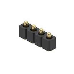 1 pcs : 811-22-004-30-001101 - Headers & Wire Housings SPRING LOADED HEADER 1R 4P VERT MNT SMT